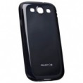 Coque Arriere MiniGel ORIGINE Noir pour Samsung I9300 Galaxy S III